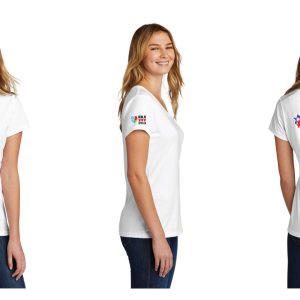 Port & Company ® Women's Tri-Blend V-Neck Tee