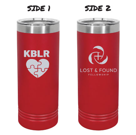 Polar Camel 22 oz. Skinny Tumbler with Slider Lid